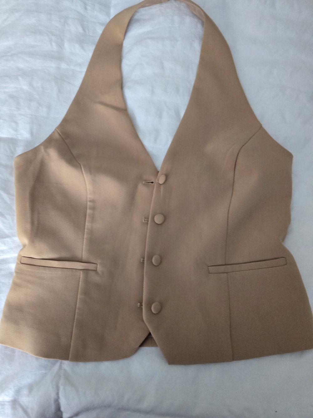 Jason Wu Soft Tan Halter Vest